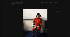 Desktop Screenshot of louisepragnell.com